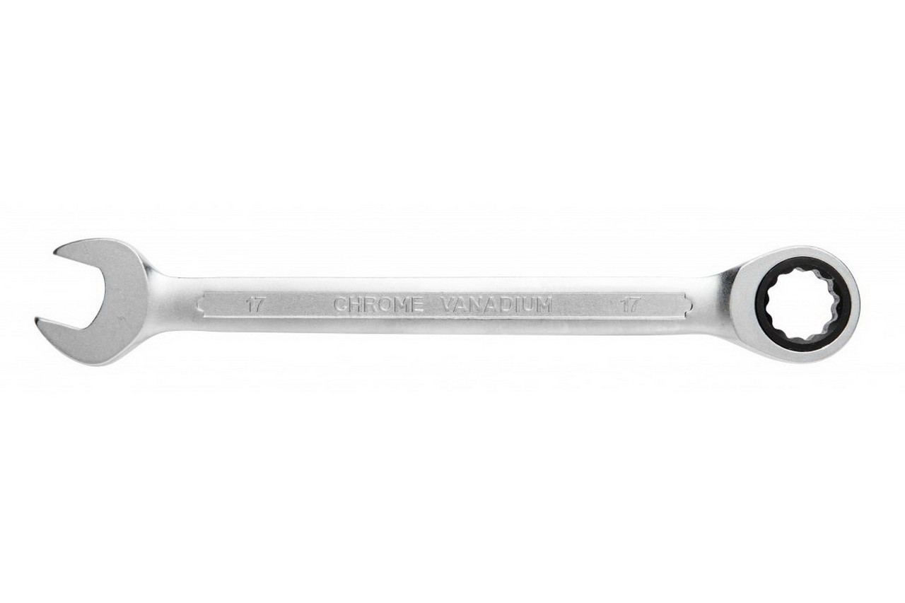 HOEGERT Ключ комбинированный трещоточный 7 мм, 72T, сталь CrV - HT1R008 - фото 1 - id-p214738122