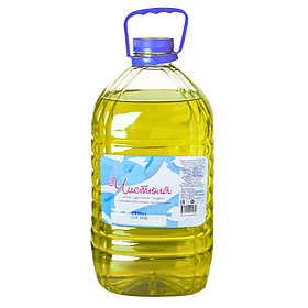 Мыло жидкое "Чистюля" Лимон, бутылка ПЭТ, 5000 мл