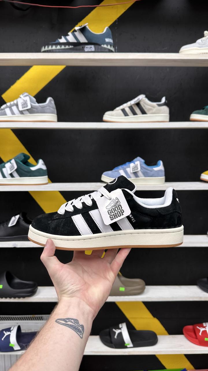 Кроссовки Adidas Campus 00's Black White Beige