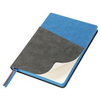 Ежедневник Flexy Smart Porta Nuba Latte A5, недатированный, в гибкой обложке Серый/голубой