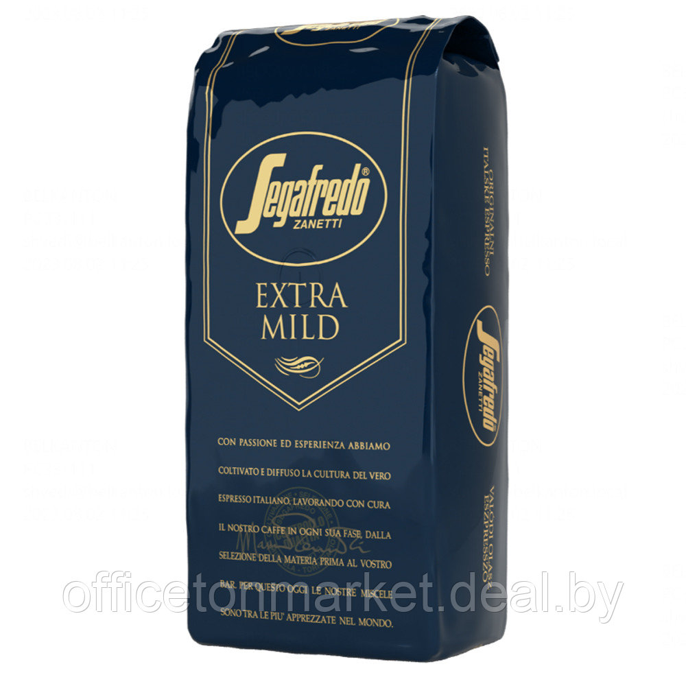 Кофе "Segafredo" Extra Mild, зерновой, 1000 г - фото 3 - id-p214740211
