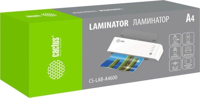Ламинатор CACTUS CS-LAB-A4600 - фото 2 - id-p214741311