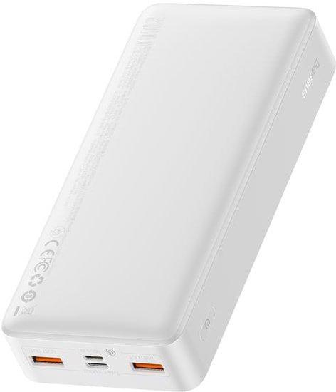 Портативное зарядное устройство Baseus Bipow Digital Display PPDML-M02 20000mAh (белый) - фото 3 - id-p214741610