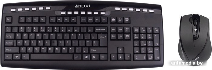 Мышь + клавиатура A4Tech 9200F - фото 1 - id-p214743080