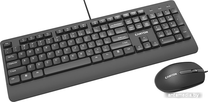 Клавиатура + мышь Canyon CNE-CSET4-RU - фото 3 - id-p214743084
