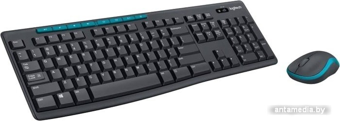 Клавиатура + мышь Logitech MK275 Wireless Combo - фото 2 - id-p214743091