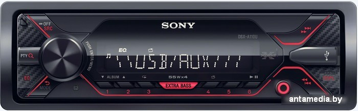 USB-магнитола Sony DSX-A110U