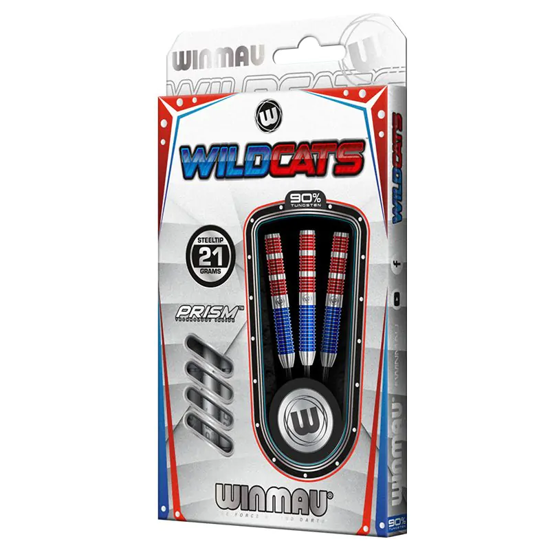 Winmau Wildcats 21 gr 90% вольфрам. Дротики для дартса - фото 4 - id-p214076159