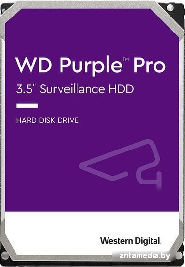 Жесткий диск WD Purple Pro 10TB WD101PURP - фото 1 - id-p214743179