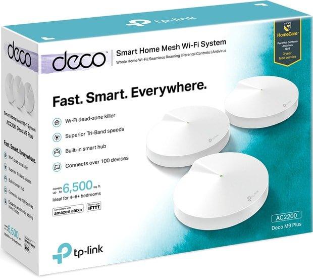 Беспроводной маршрутизатор TP-Link Deco M9 Plus (3 шт.) - фото 2 - id-p214742158