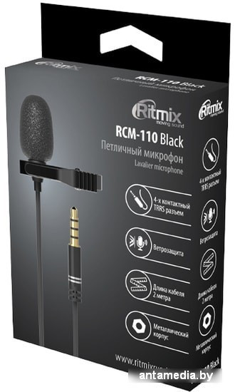 Микрофон Ritmix RCM-110 - фото 3 - id-p214742719