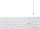Клавиатура A4Tech Fstyler FBX50C (серебристый/белый), фото 2