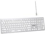 Клавиатура A4Tech Fstyler FBX50C (серебристый/белый), фото 4