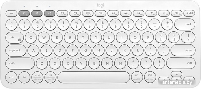 Клавиатура Logitech Multi-Device K380 Bluetooth (белый) - фото 1 - id-p214742902
