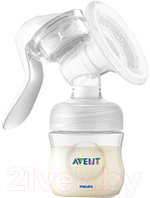 Молокоотсос ручной Philips AVENT Natural Motion с контейнерами для хранения / SCF430/13