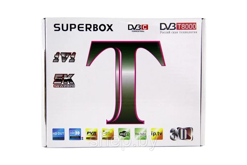 Цифровая приставка SUPERBOX T8000 эфирный DVB-T2/C - фото 4 - id-p214753570