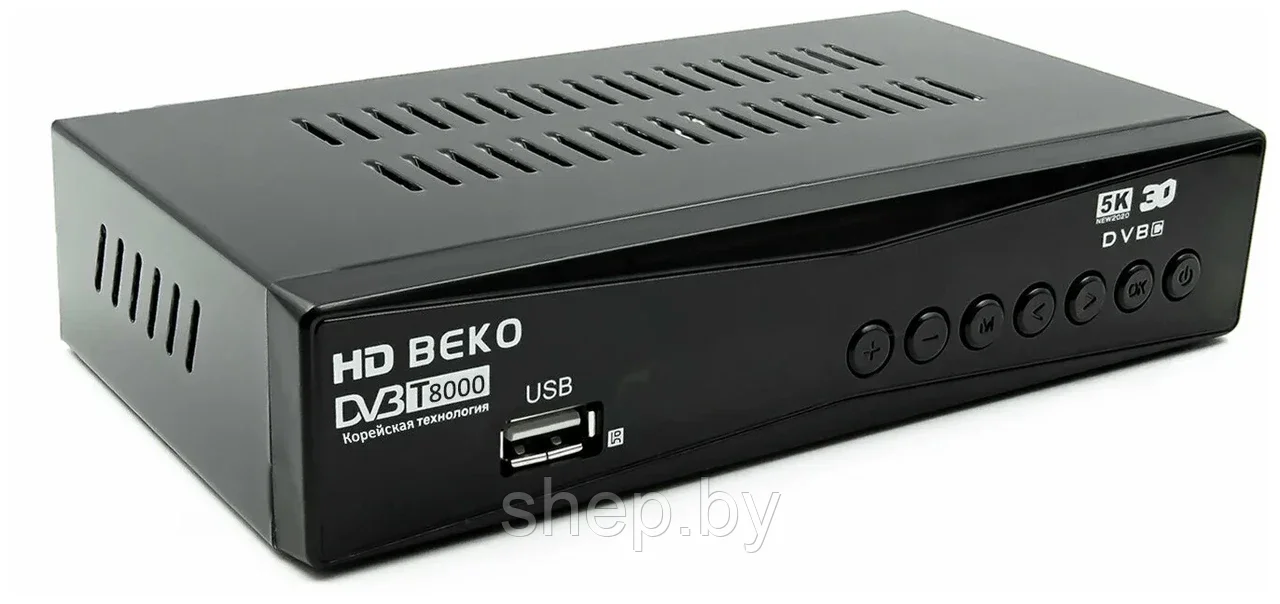 Цифровая приставка SUPER BEKO T8000 эфирный DVB-T2/C - фото 6 - id-p214753641