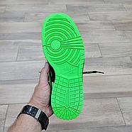 Кроссовки Off-White x Nike Rubber Dunk "Green Strike", фото 5