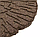 Плитка садовая круглая Cracked log, 46см, земляной, фото 3