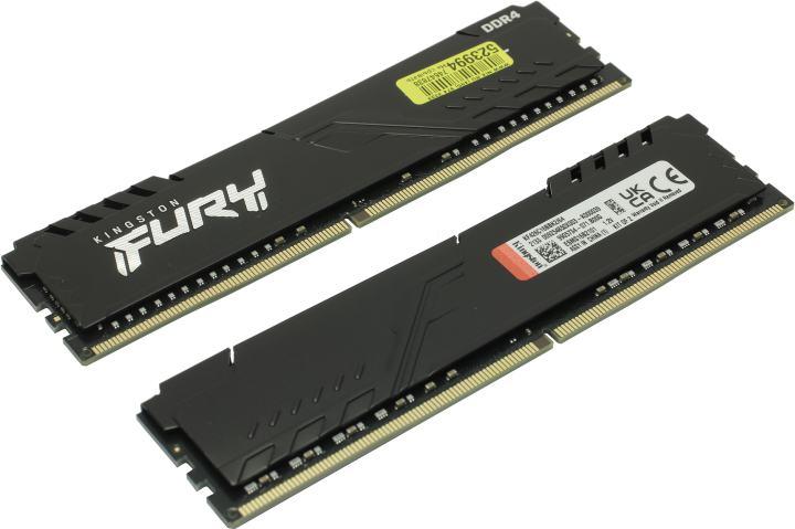 Kingston Fury Beast KF426C16BBK2/64 DDR4 DIMM 64Gb KIT 2*32Gb PC4-21300 CL16