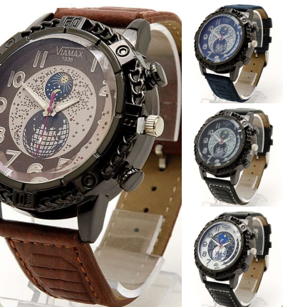 Мужские наручные часы Viamax 0412G - фото 1 - id-p214757135