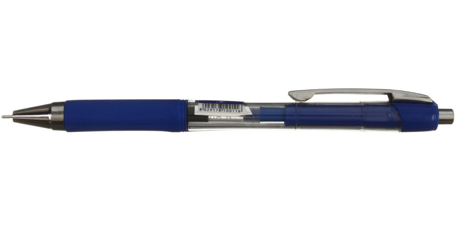 Ручка шариковая автоматическая Linc Mr. Click корпус синий, стержень синий - фото 1 - id-p214660493