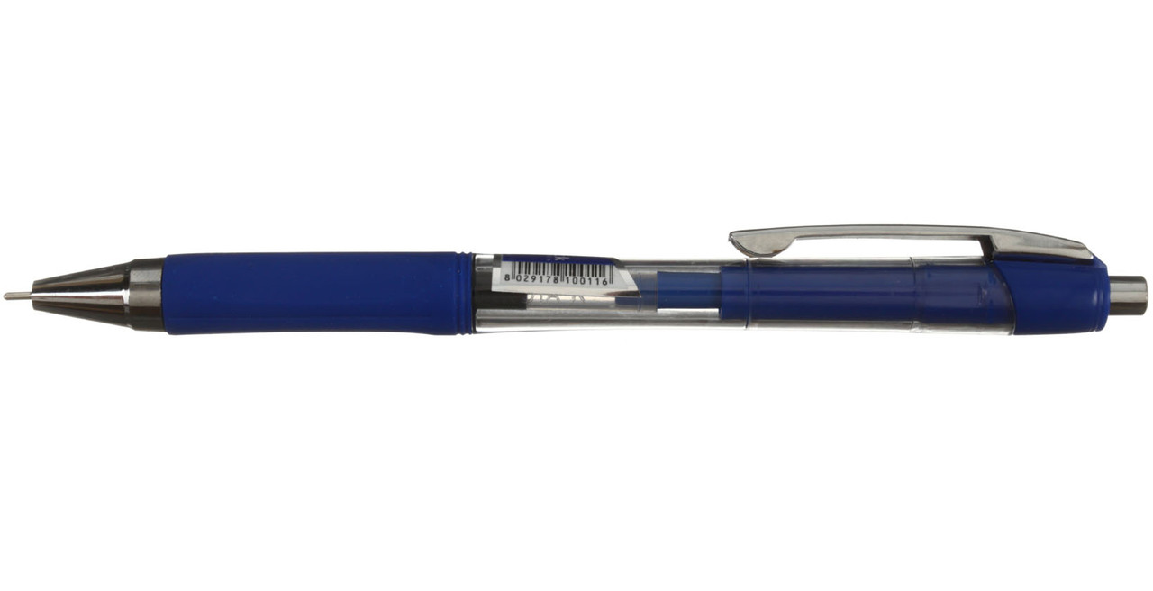 Ручка шариковая автоматическая Linc Mr. Click корпус синий, стержень синий - фото 2 - id-p214660493