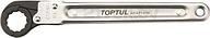 Ключ накидной запирающийся с псевдотрещоткой 10мм TOPTUL TOPTUL AEAT1010