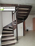 Деревянная лестница на второй этаж К-023, фото 2