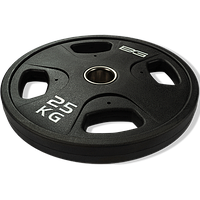 Диск олимпийский обрезиненный черный BRONZE GYM BG-PA-PL-P250 d51мм (25 кг)
