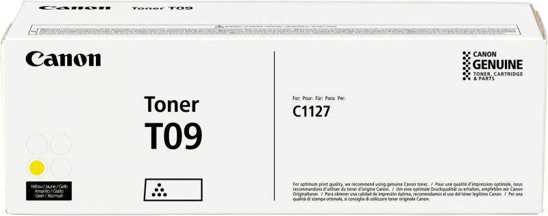 Тонер Canon. Toner T09 Yellow - фото 1 - id-p212707839