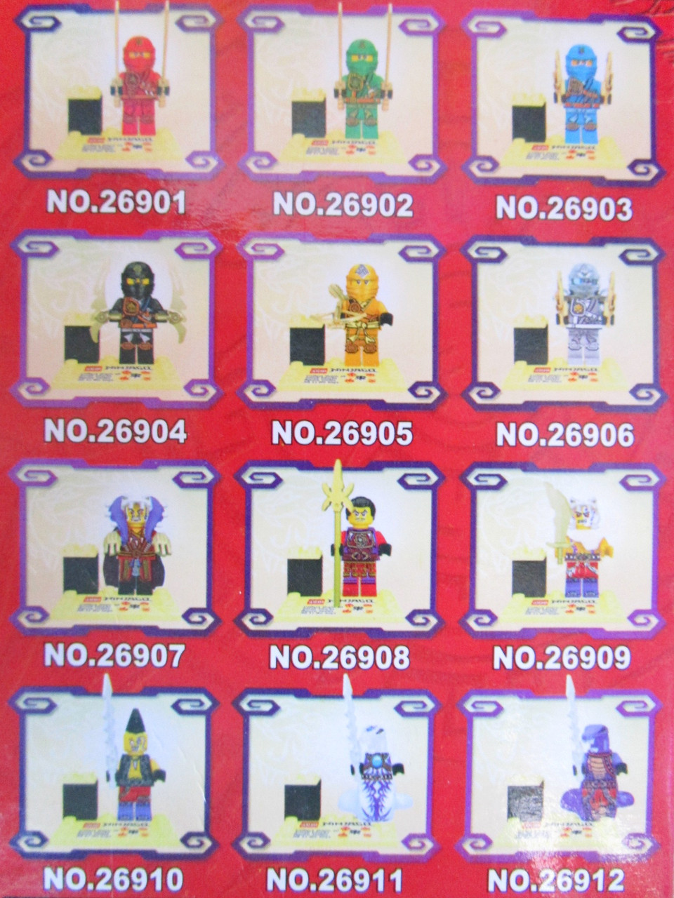 Ninjago минифигурки аналог лего - фото 1 - id-p30507893