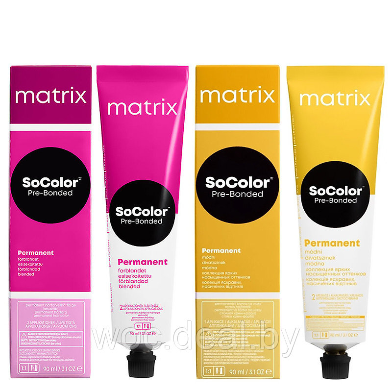 Matrix Крем-краска для волос SoColor Pre-Bonded, 90 мл, 4N - фото 1 - id-p167479579