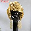 Сувенир полистоун "Африканка с золотыми розами в волосах"МИКС 28,5х13,5х10,5 см, фото 7