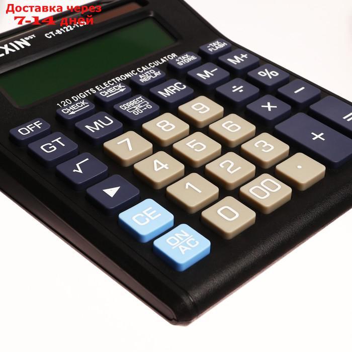 Калькулятор настольный, 12-разрядный, CT-8122-99, двойное питание, двойной циферблат - фото 3 - id-p214208501
