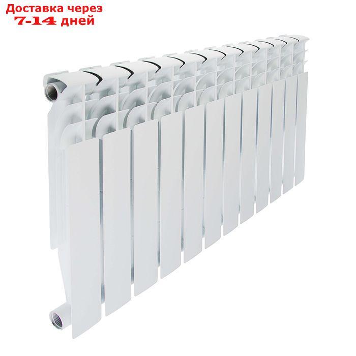 Радиатор биметаллический STI, 500 х 80 мм, 12 секций - фото 1 - id-p214722148