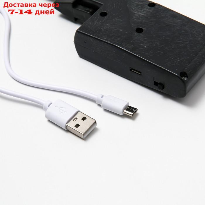 Игрушка для кошек "Подлещик"с двигающимся хвостом и с USB-зарядкой, 28 см - фото 3 - id-p214727790