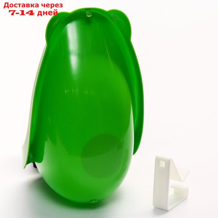 Писсуар детский пластиковый "Машинки" , цвет зелёный - фото 4 - id-p214729088