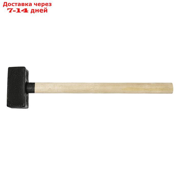 Кувалда литая LOM, 4 кг, деревянная рукоятка - фото 2 - id-p214724535