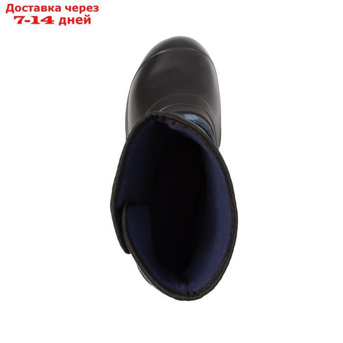 Сноубутсы мужские, цвет голубой камуфляж, размер 45-46 - фото 4 - id-p214726996