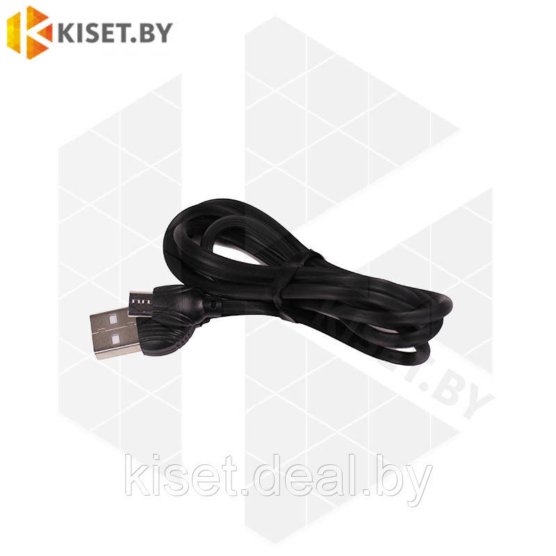 Кабель Awei CL-61 USB-microUSB 1m 2.5A черный - фото 1 - id-p214779731