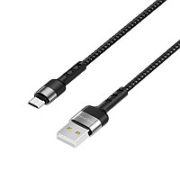 Кабель BOROFONE BX34 Micro-USB 2.1A 1m. черный