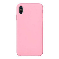 Бампер Silicone Case для iPhone X / Xs розовый