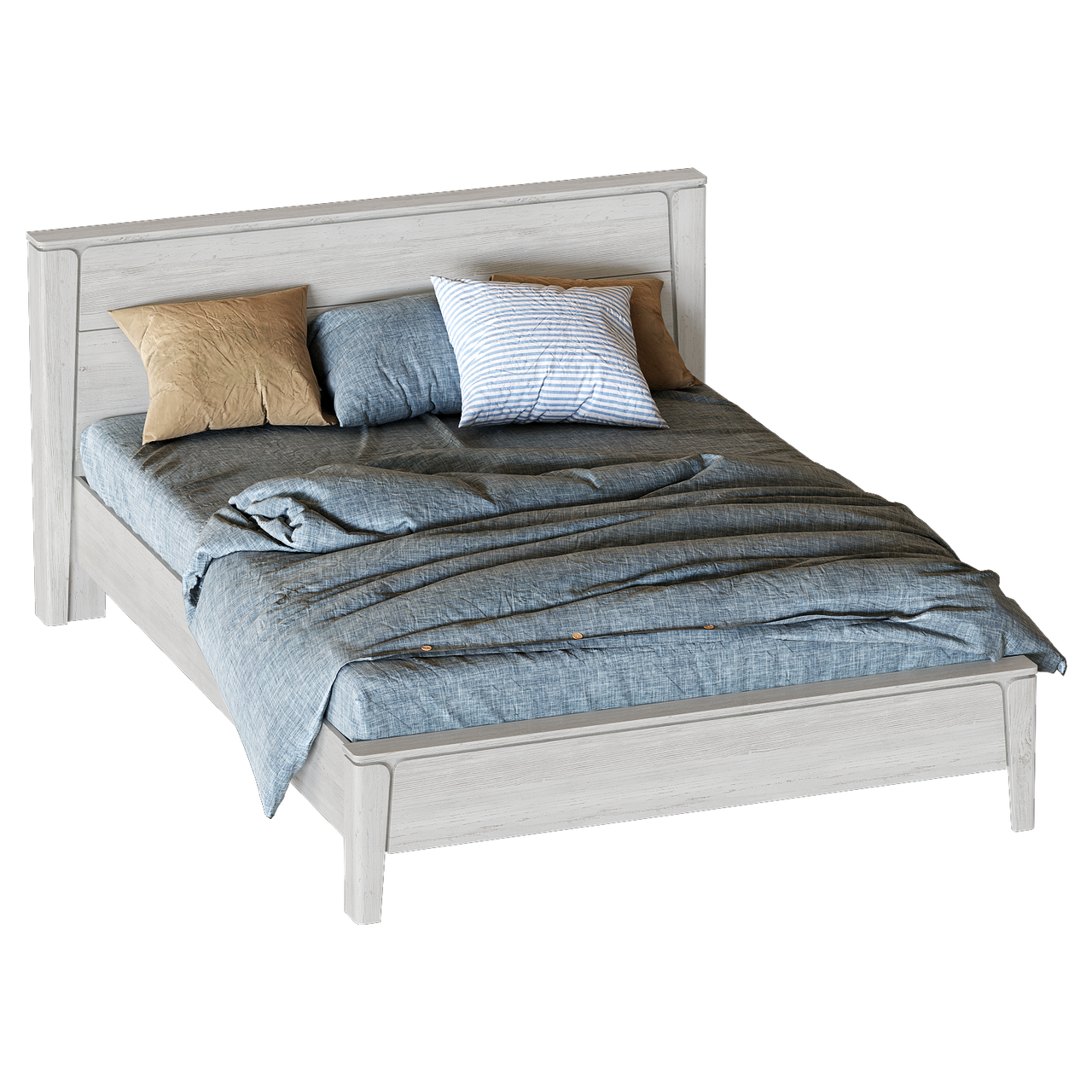 Кровать 1600 Мальта (2 варианта цвета) МебельГрад