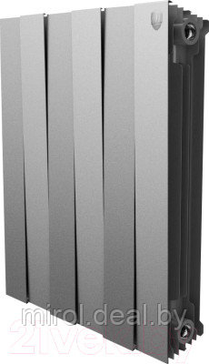 Радиатор биметаллический Royal Thermo PianoForte 500 Silver Satin - фото 1 - id-p214785841