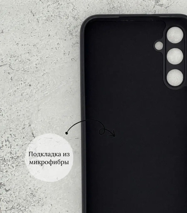 Чехол-накладка для Samsung Galaxy A24 / A25 (копия) SM-A245 Silicone Cover черный - фото 2 - id-p214785987