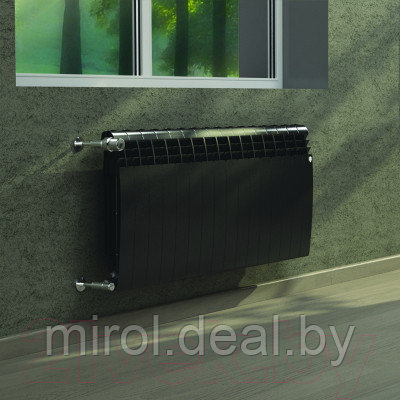 Радиатор биметаллический Royal Thermo Biliner 500 Noir Sable - фото 4 - id-p214786073