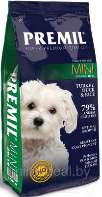 Сухой корм для собак Premil Mini - фото 1 - id-p214786102