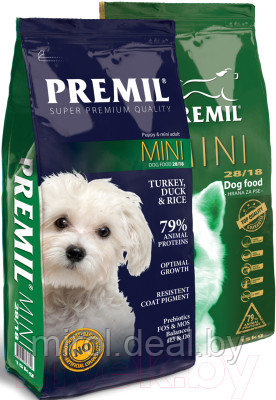 Сухой корм для собак Premil Mini - фото 2 - id-p214786102