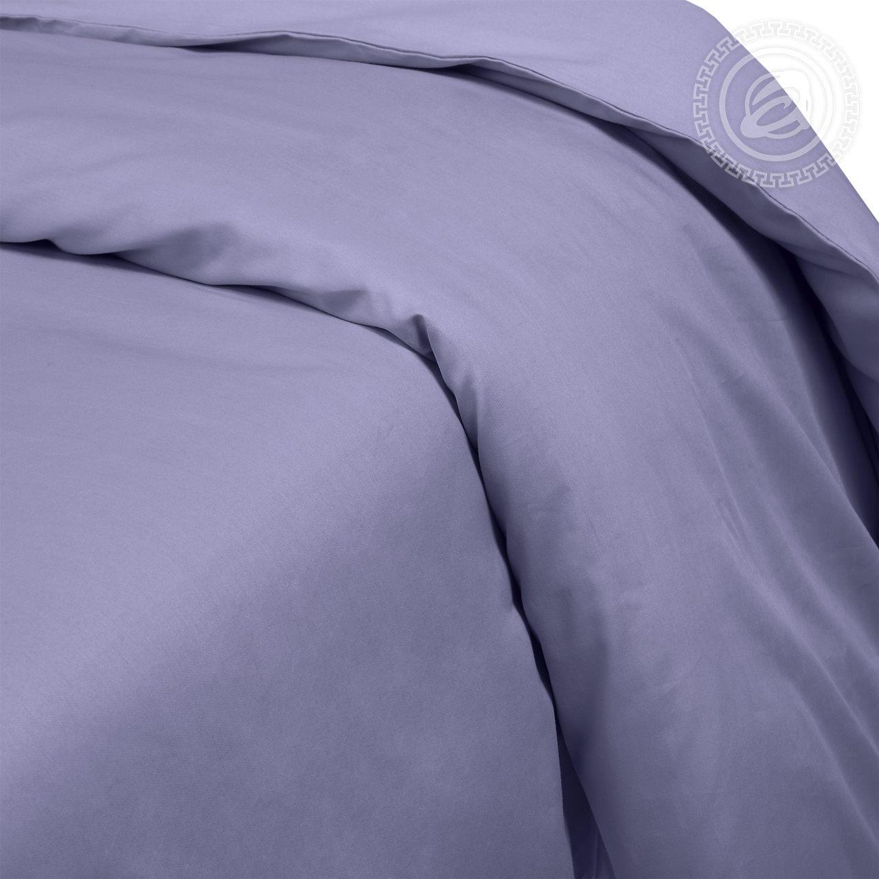 Пододеяльник сатин Евро на молнии 205х215 Фиолетовый 816 "АртПостель" - фото 1 - id-p214791198